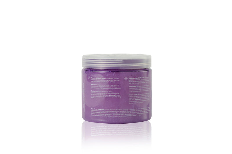 Mancine Professional Salt Body Scrub / Lavender + Witch Hazel 520g