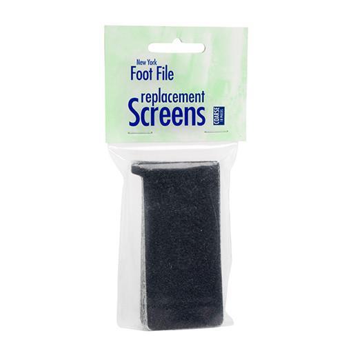 New York Foot File Replacement Screens / Coarse 20pk