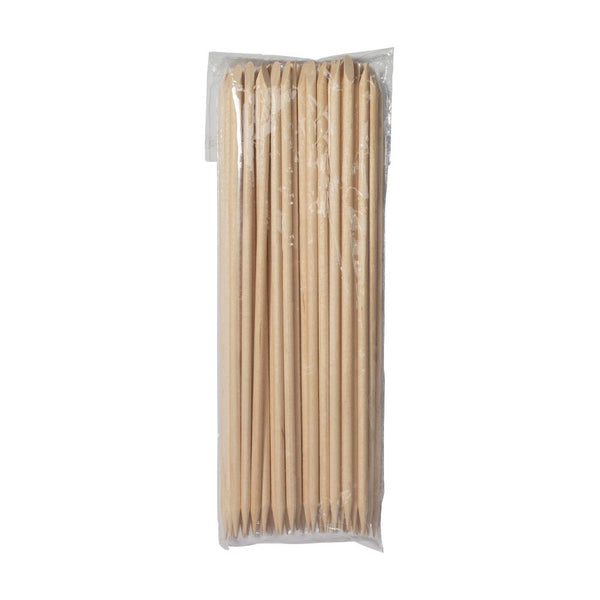 Orange Cuticle Wood Sticks (Pack of 50)