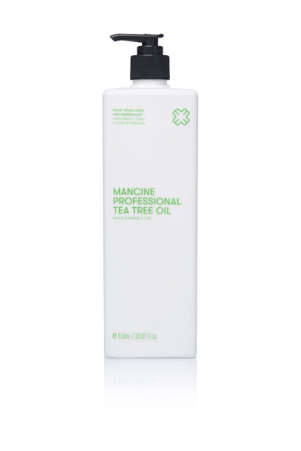 Mancine Professional Tea Tree Oil / Hand + Body Lotion 1 Litre