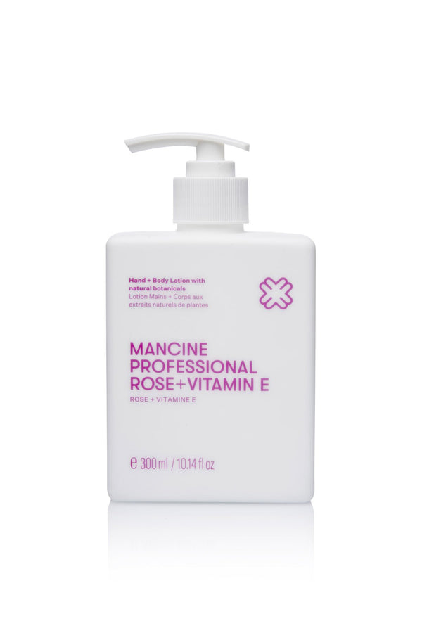 Mancine Professional Hand + Body Lotion / Rose + Vitamin E 300ml