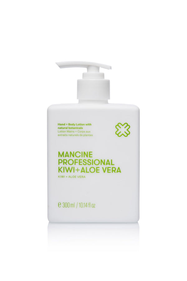 Mancine Professional Hand + Body Lotion / Kiwi + Aloe Vera 300ml