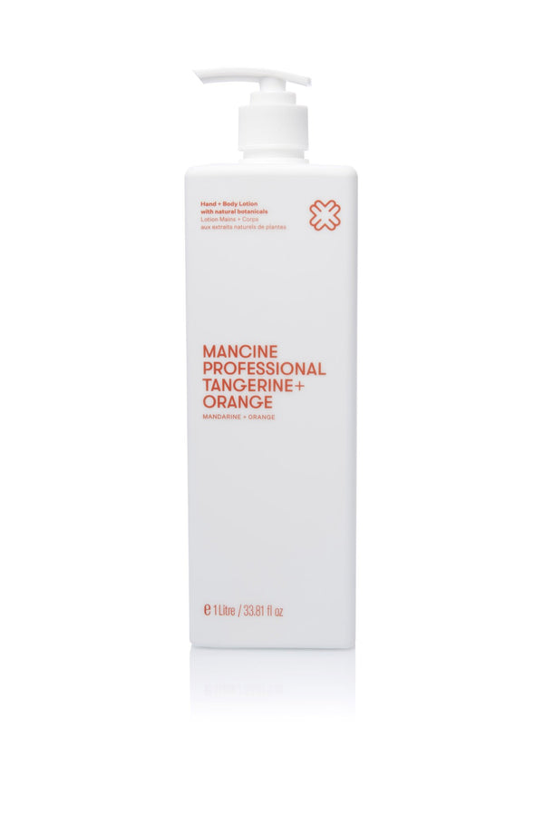 Mancine Professional Hand + Body Lotion / Tangerine + Orange 1 Litre