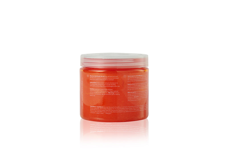 Mancine Professional Salt Body Scrub / Tangerine + Orange 520g