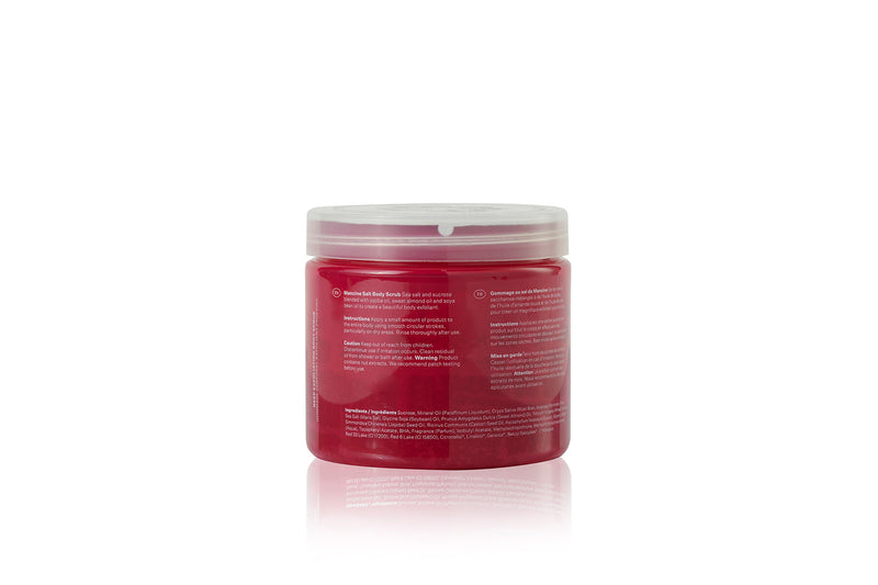 Mancine Professional Salt Body Scrub / Pomegranate + Jojoba 520g