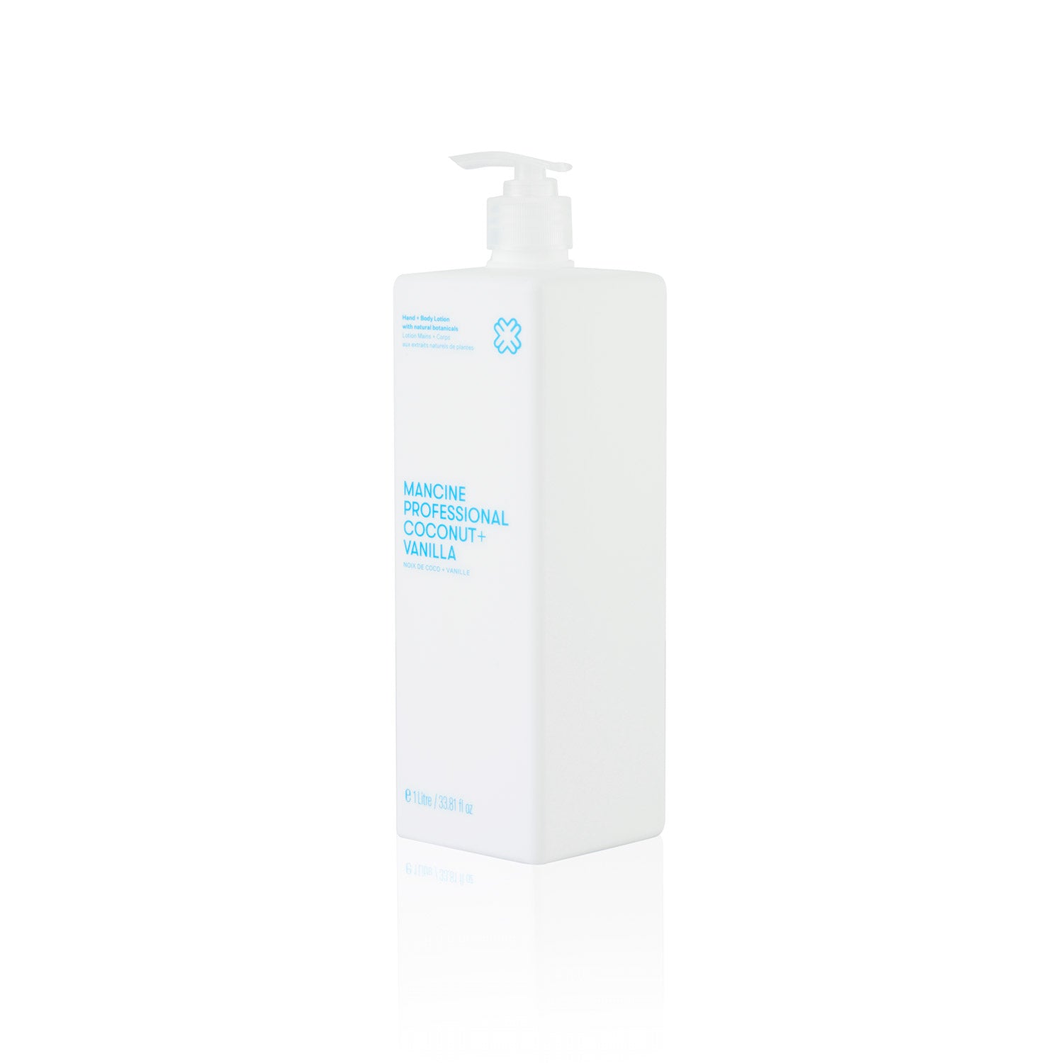 Mancine Professional Hand + Body Lotion / Coconut + Vanilla 1 Litre