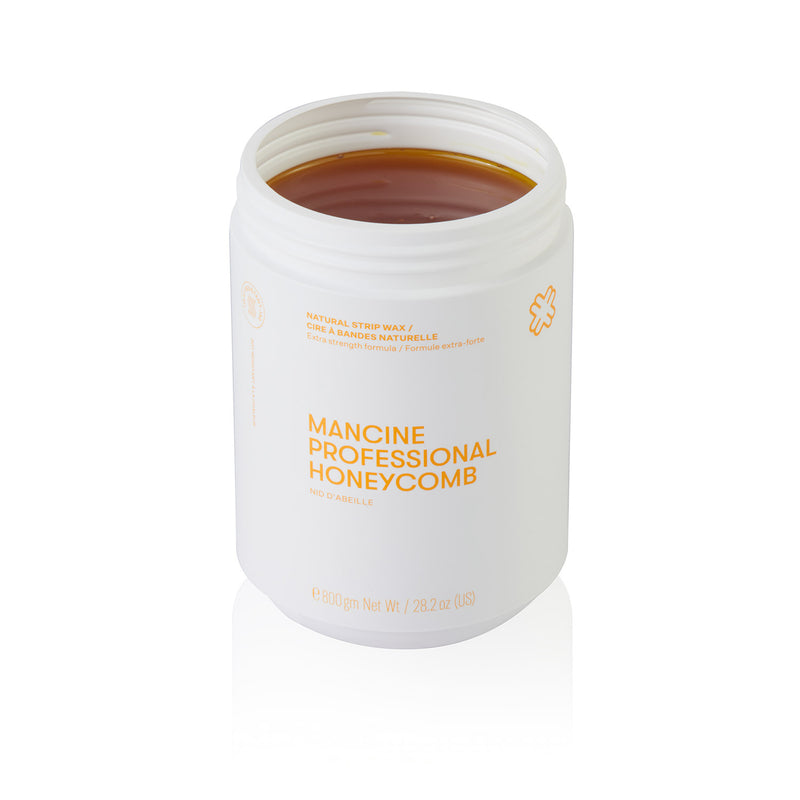 Mancine Professional Natural Strip Wax / Honeycomb 800g