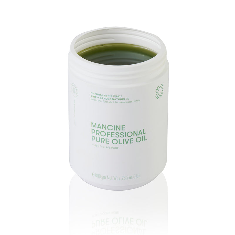 Mancine Professional Natural Strip Wax / Pure Olive Oil 800g