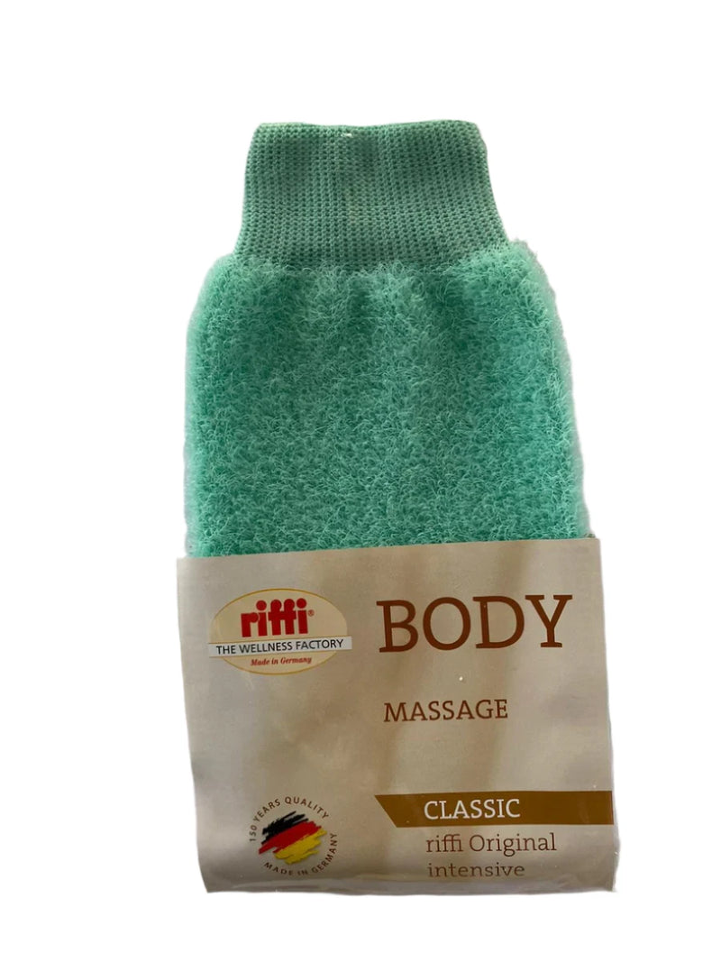 riffi® Original Exfoliating Massage Mitt / Double-Sided (range of colours)