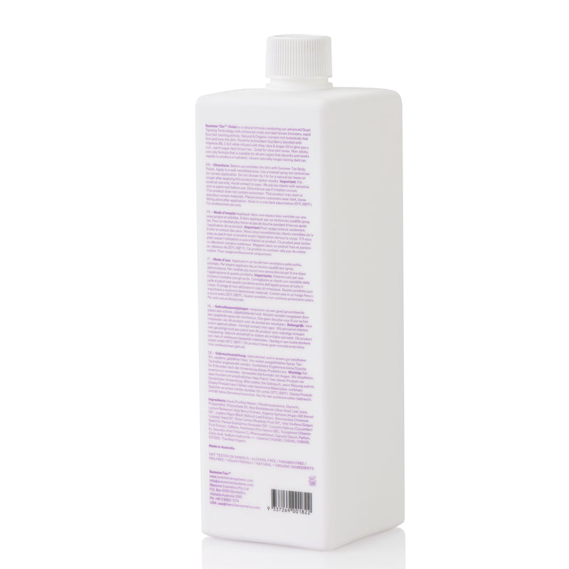 Summer Tan™ Professional / Violet Intense 14% Spray Mist / Ultra Dark 1 Litre