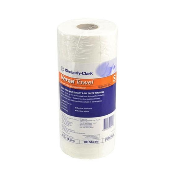 Versa Towel: Small (24.5 x 41.5cm) 100 roll