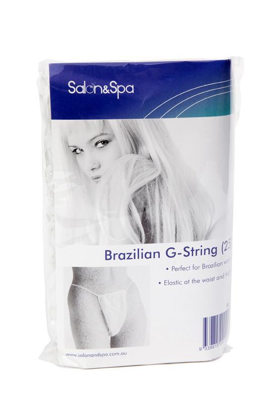 Disposable Brazilian G Strings (25 Pack)