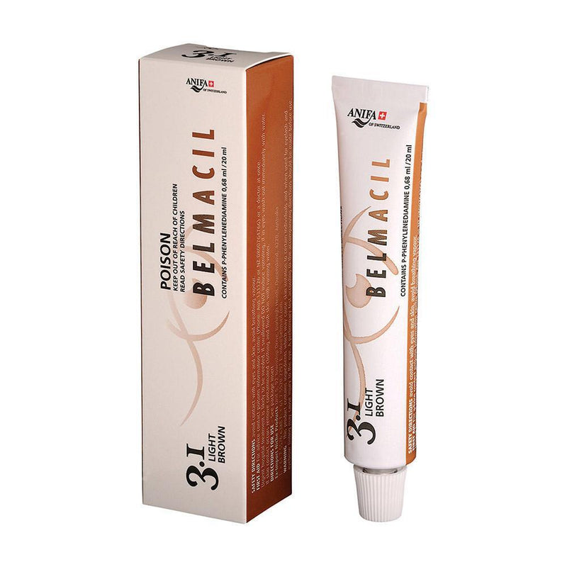 Belmacil Eyebrow & Eyelash Tint: Light Brown (3.1) 17g
