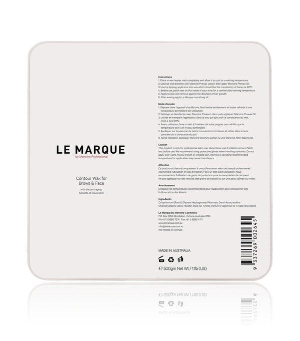 Le Marque Contour Wax for Brows and Face 500g