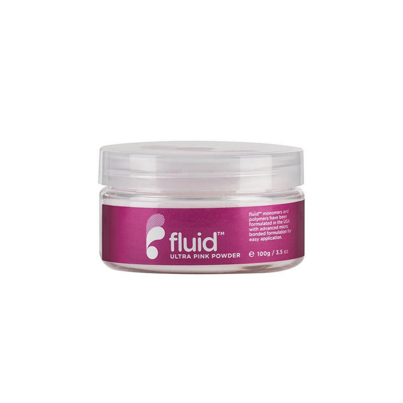 Fluid™ Acrylic Powder: Ultra Pink 100gm