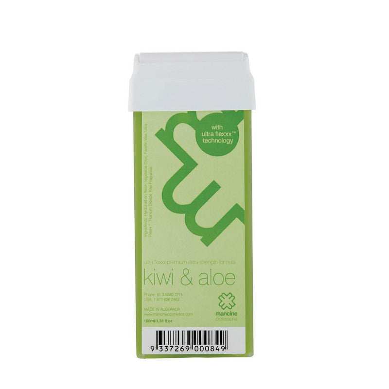 Mancine Cartridge Wax: Ultra Flexxx™ Kiwi & Aloe 100ml
