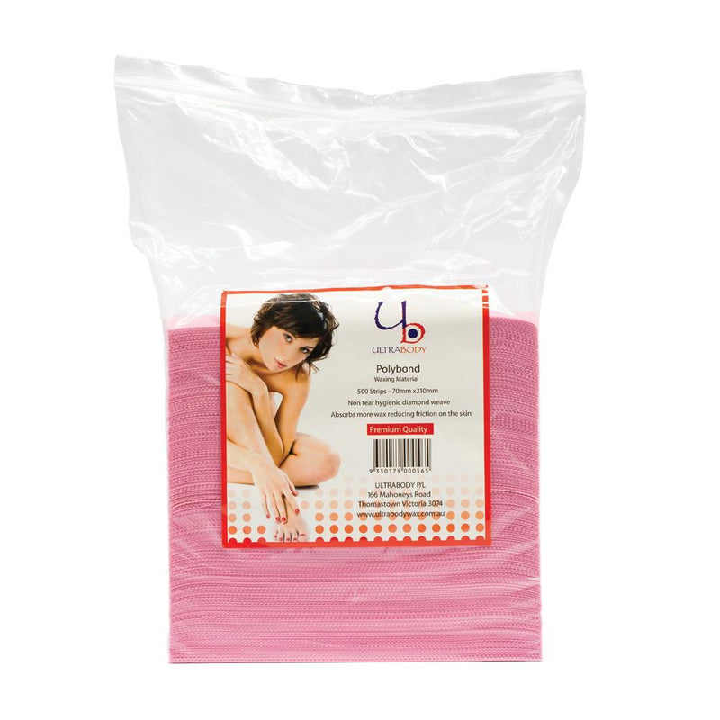 Polybond Pre-Cut Pink Strips (Pack of 500)