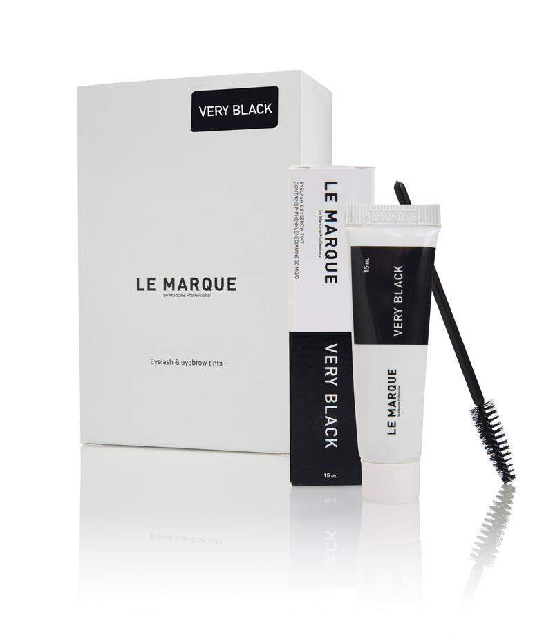 Le Marque Eyelash & Eyebrow Tint / Very Black 15ml
